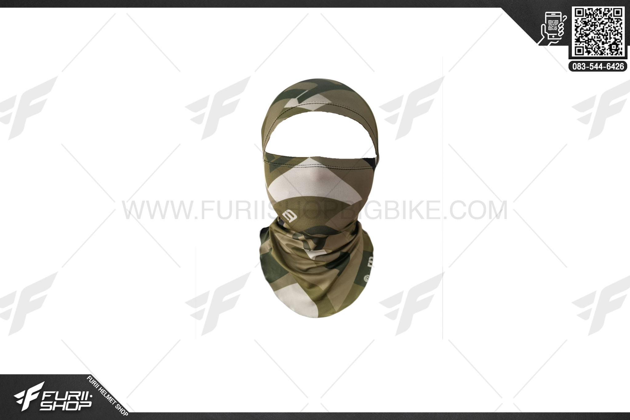 โม่งคลุมผม DR.JONES Eyewide UV พรางเขียว