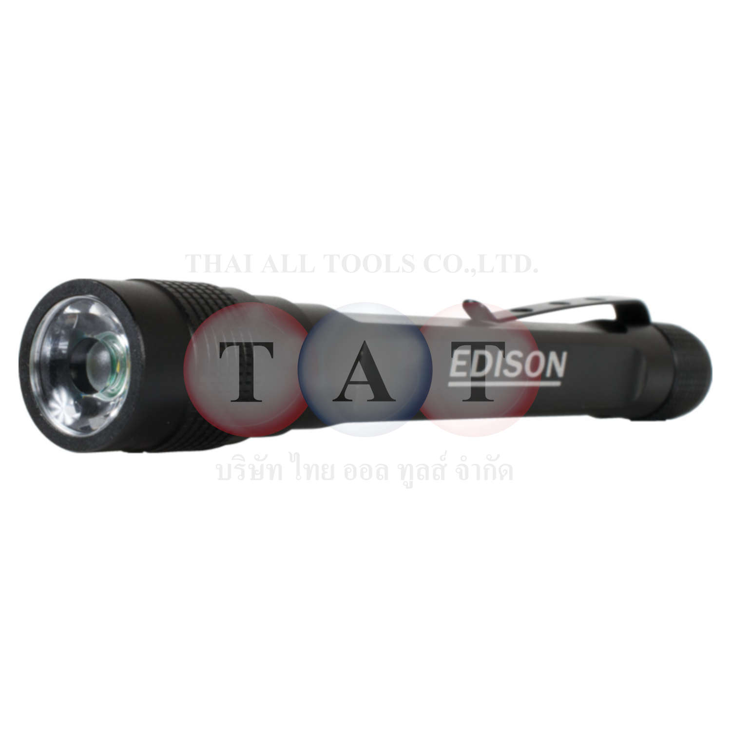 Edison.EPL005 Aluminium Penlight 0.5W LED 2x AAA Batteries
