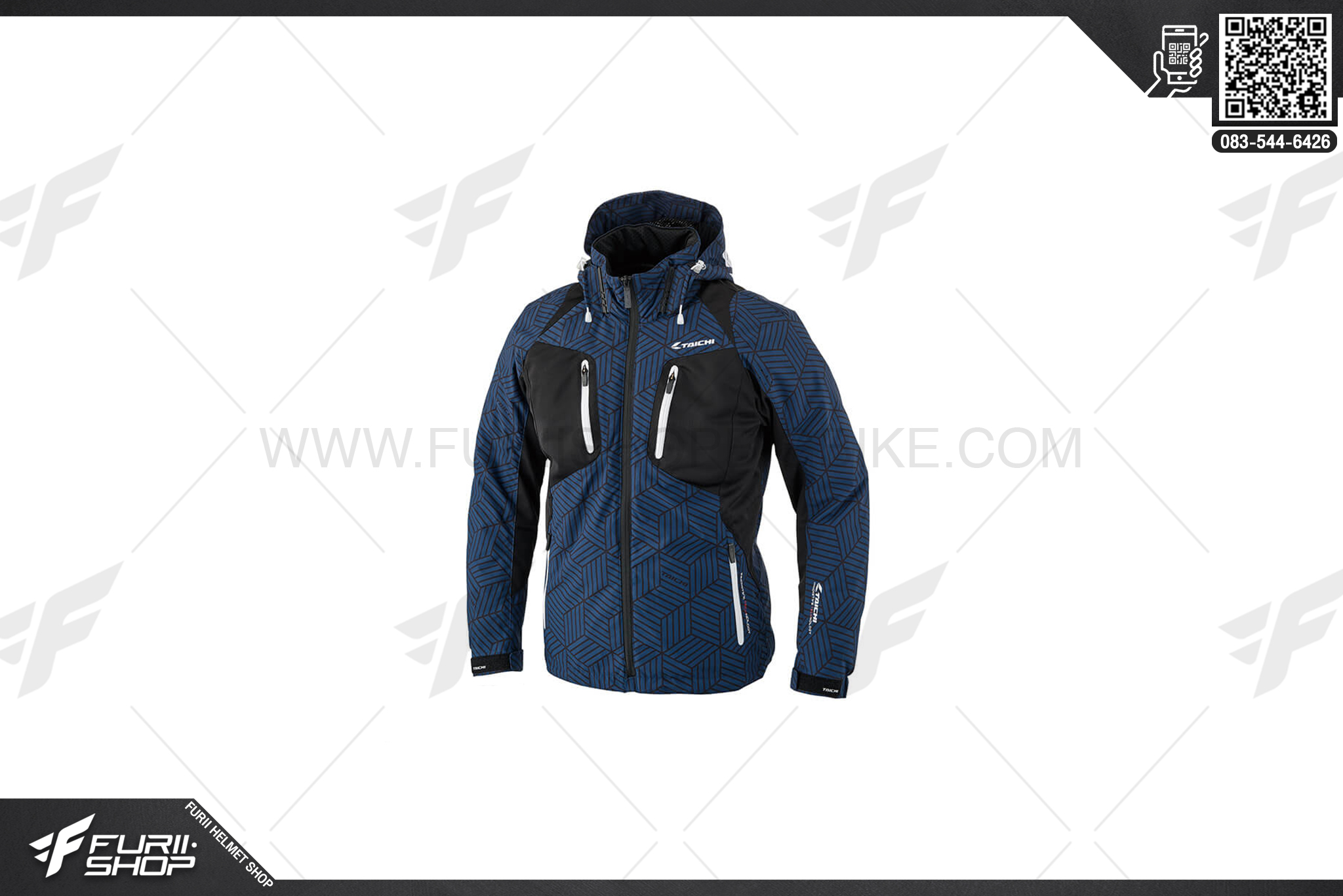 เสื้อแจ็คเก็ต TAICHI RSJ307 AIR PARKA ESHCHER NAVY