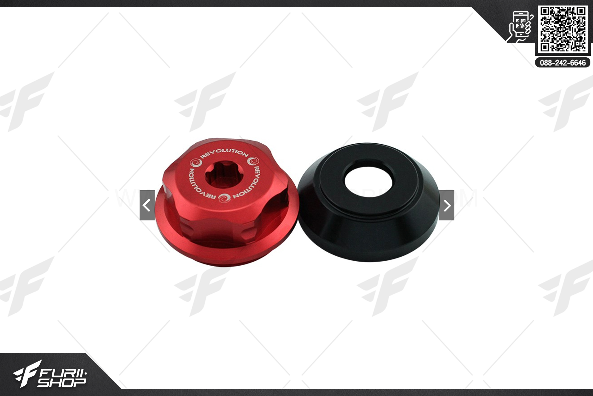 บู๊ทรองน็อตยึดล้อหลัง Revolution For Honda Forza350 2020