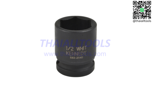 ลูกบ๊อกซ์ลม (inch) WHIT IMPACT SOCKET1/2" SQ DR KENNEDY