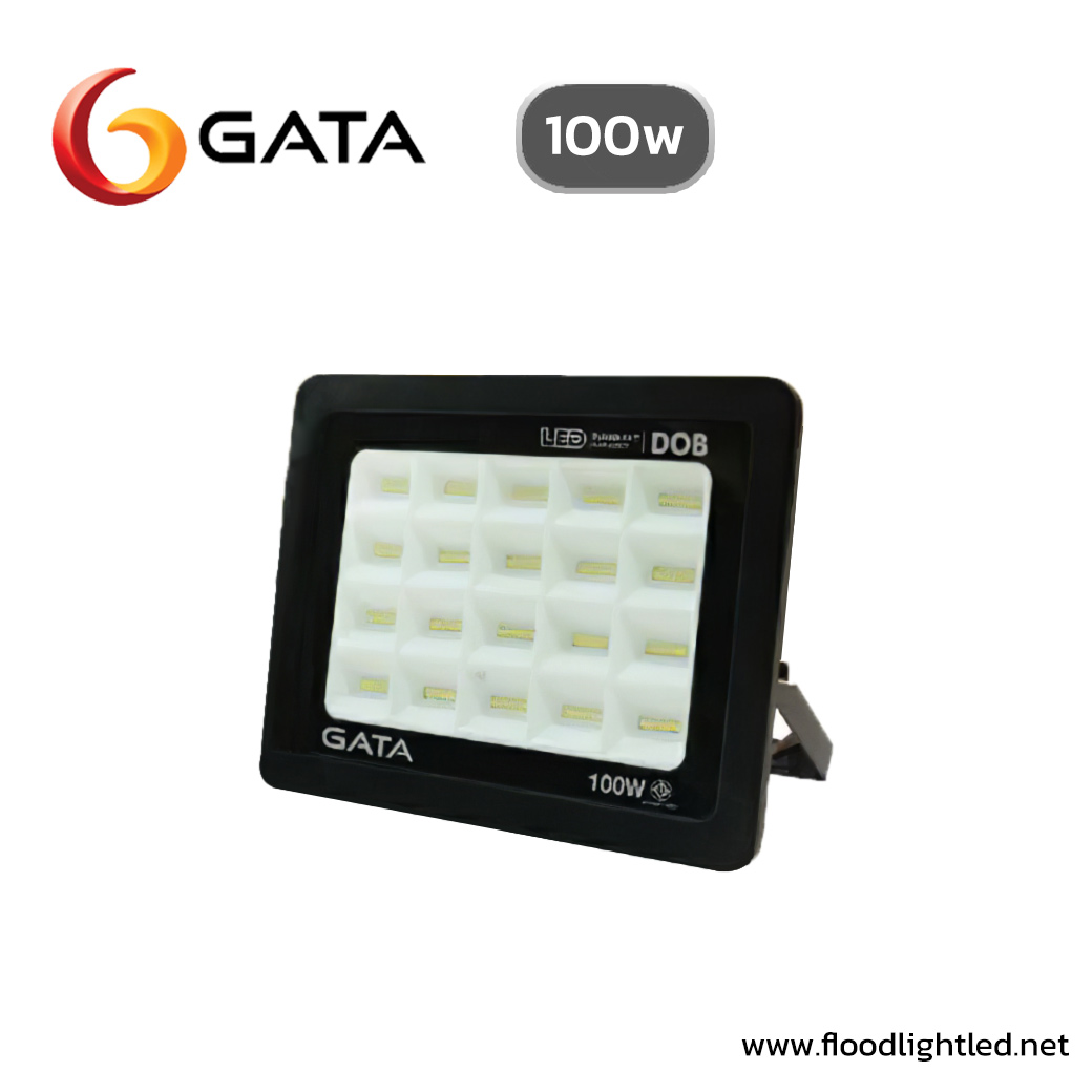 สปอร์ตไลท์ LED 100w GATA Slim DOB