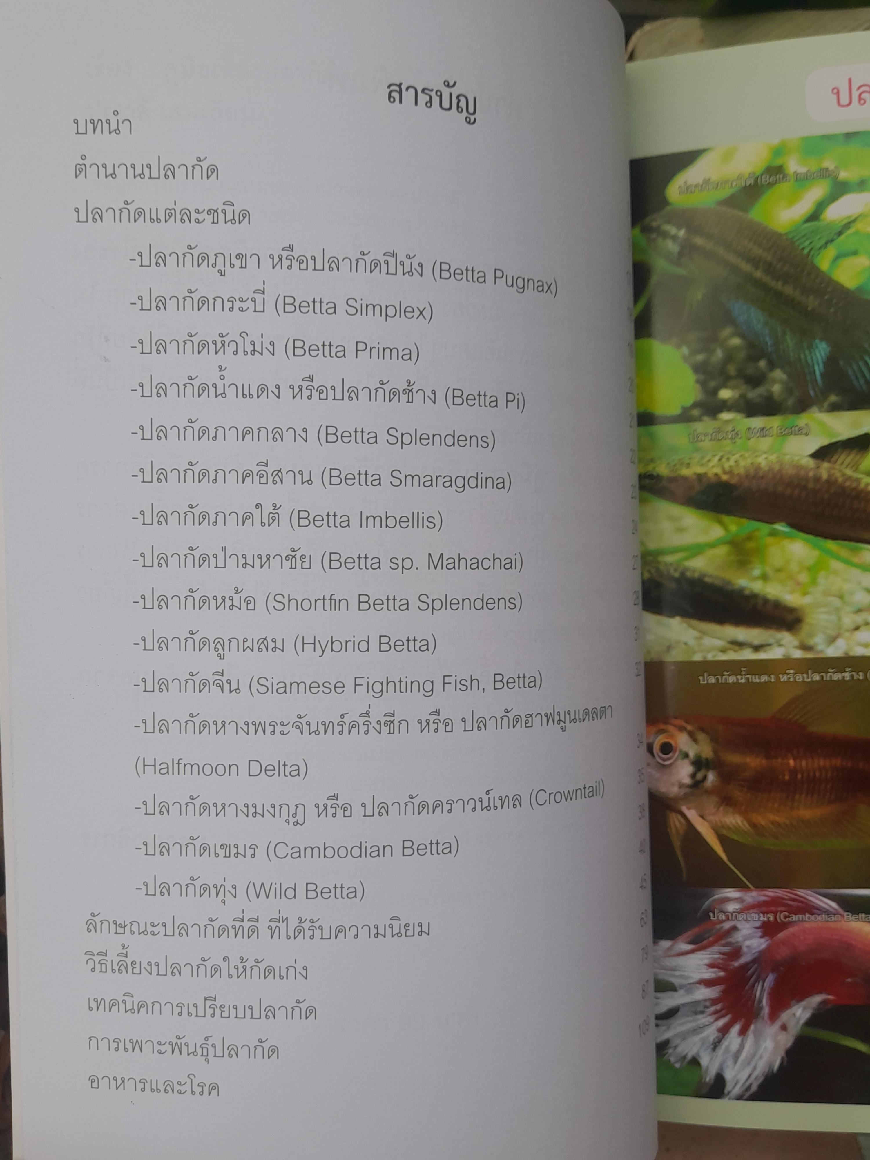 คู่มือเลี้ยงปลากัด ฉบับสมบูรณ์ โดย ปณาลี เสมเถื่อน ศูนย์ส่งเสริมการเรียนรู้เทคโนโลยีการเกษตร หนังสือมือหนึ่งครับ