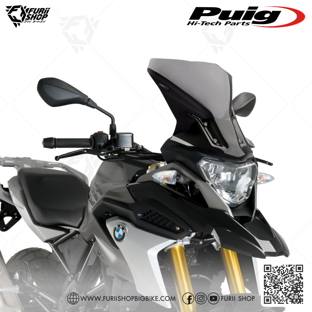 ชิลด์หน้า Puig Touring Screen : for BMW G310GS 2018-2021