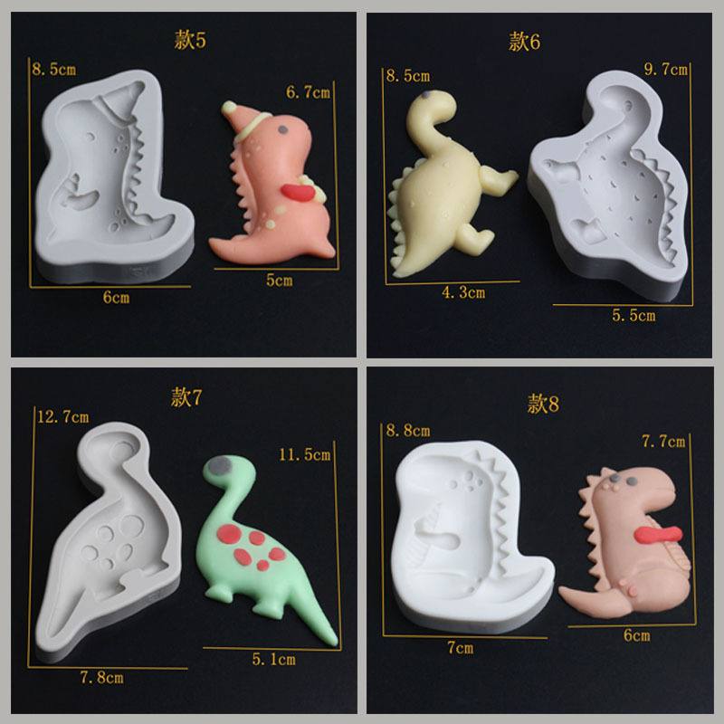 แม่พิมพ์ฟองดอง ไดโนเสาร์ น้อย เลือกแบบ