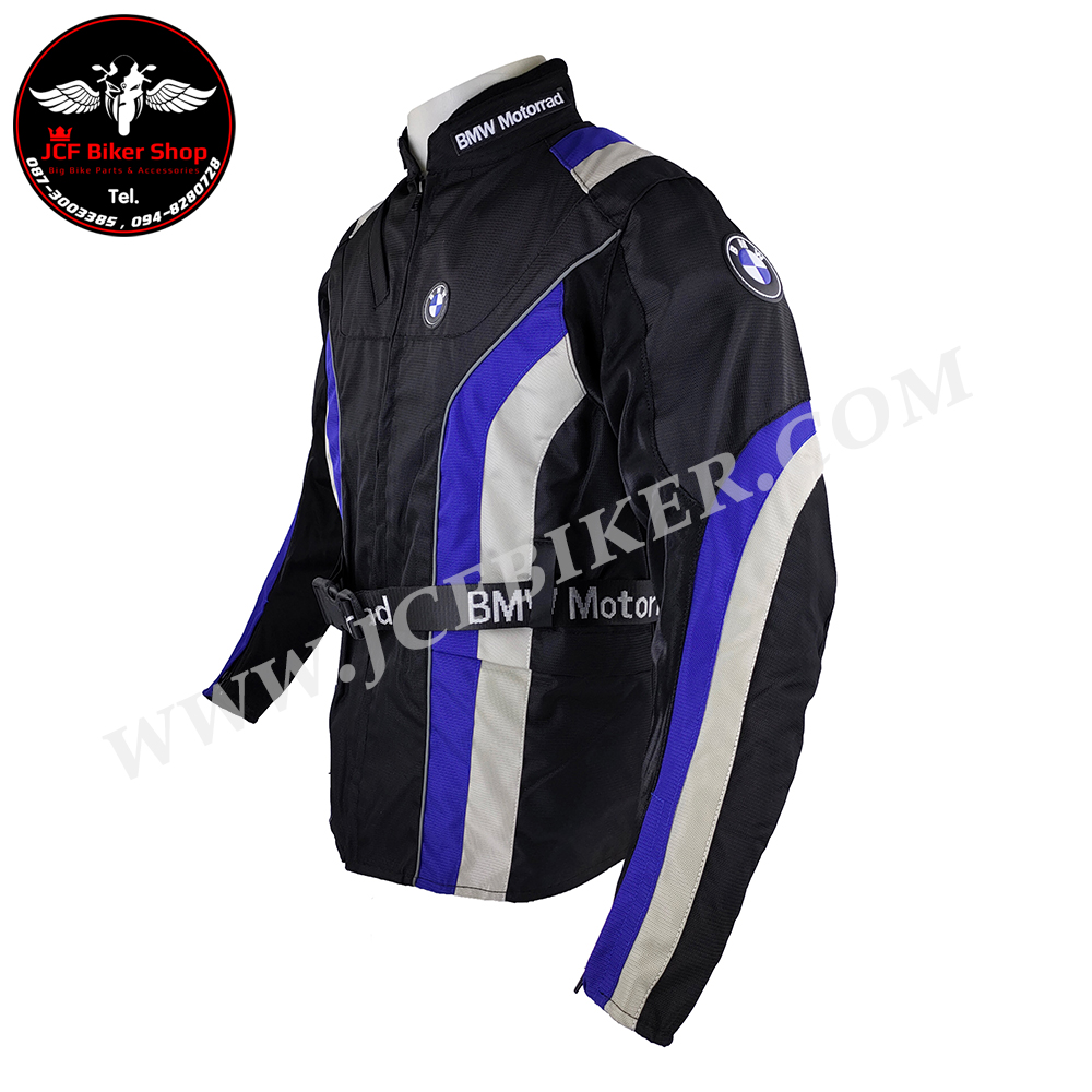 เสื้อการ์ด เสื้อการ์ดมอเตอร์ไซค์ BMW ผ้าแมสผ้าระบายอากาศซับเหงื่อได้ดีการ์ด5จุดซับในถอดได้