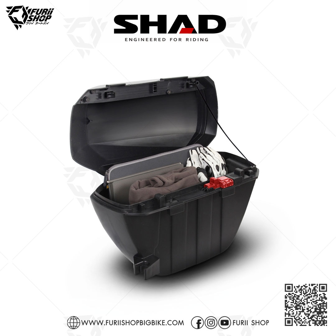 กระเป๋าข้าง(คู่) SHAD SH23 Black ขนาด 23 ลิตร