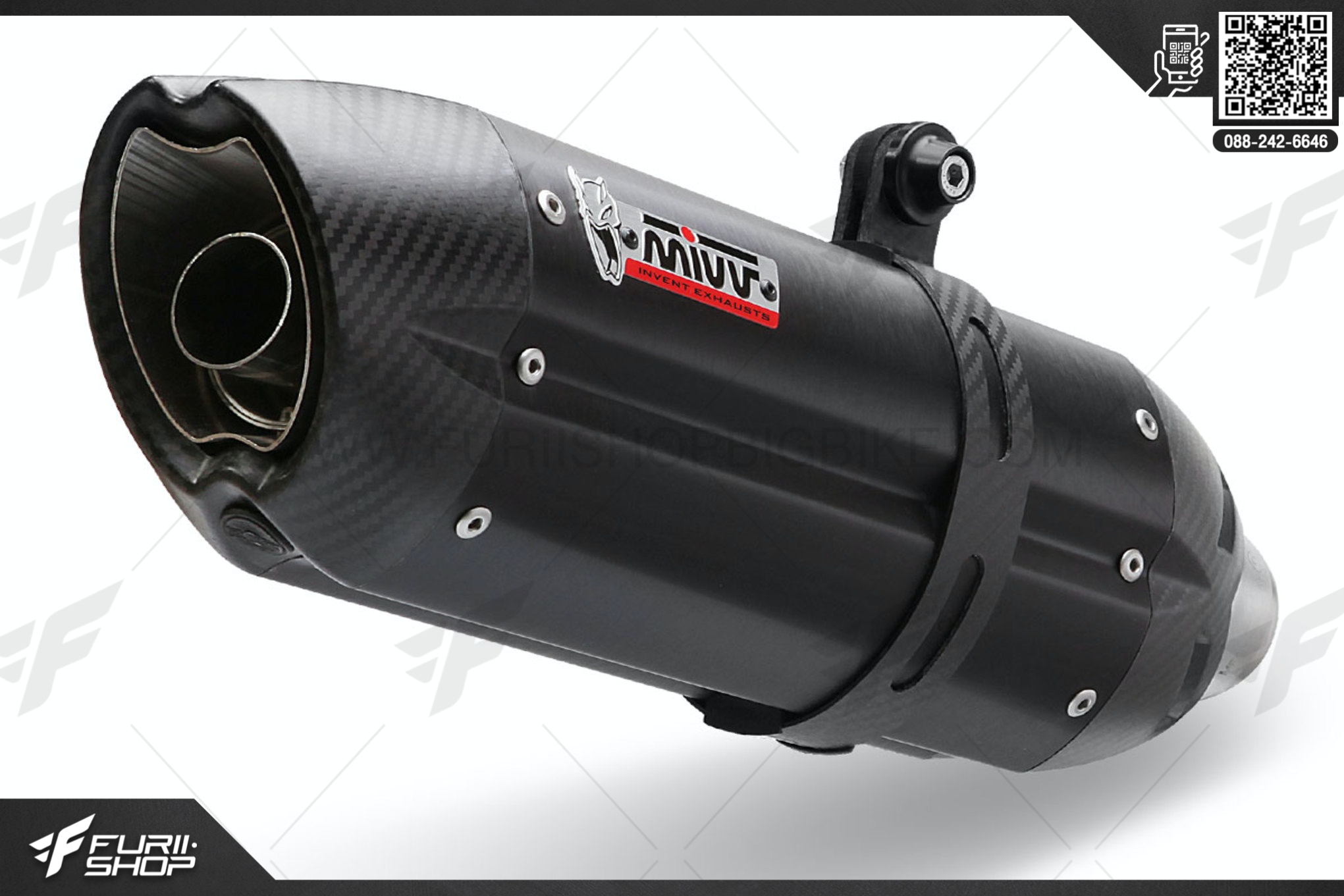 ท่อมอเตอร์ไซค์ MIVV FOR DUCATI SCRAMBLER 800 2015-2016 SILP-ON SUONO STEEL BLACK ท่อแต่ง ท่อสูตร ท่อบิ๊กไบค์ ท่อBigbike ท่อไอเสีย