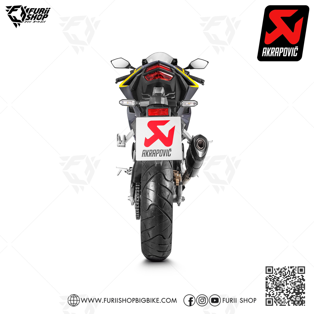 ท่อแต่ง Akrapovic Slip on Carbon Logo Aluminium Limited : for Honda CBR250RR 2017-2019 All New!!