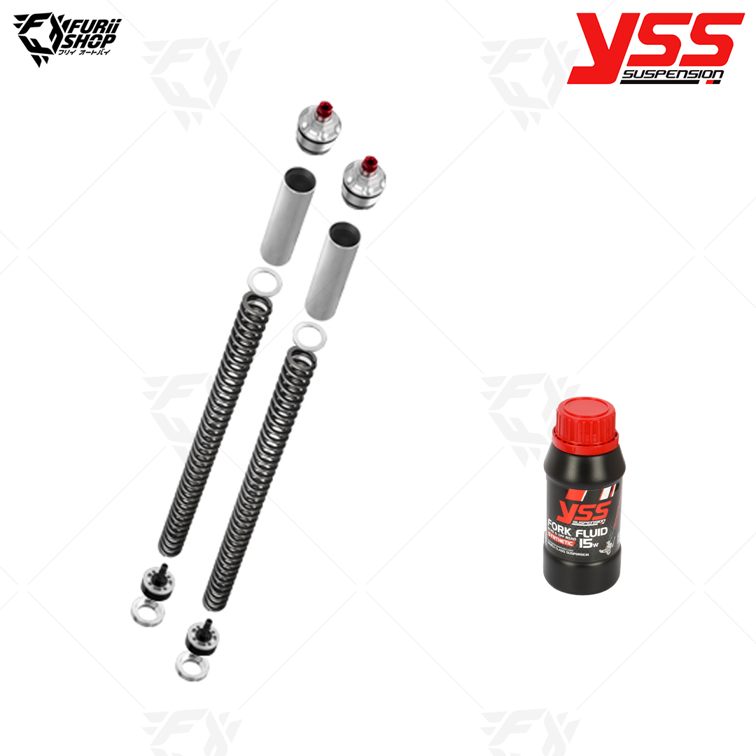ชุดอัพเกรดโช๊คหน้า YSS FORK UPGRADE KIT (Y-FCM37-KIT-02-010) : for KAWASAKI NINJA ZX 250 /NINJA 400 '18>