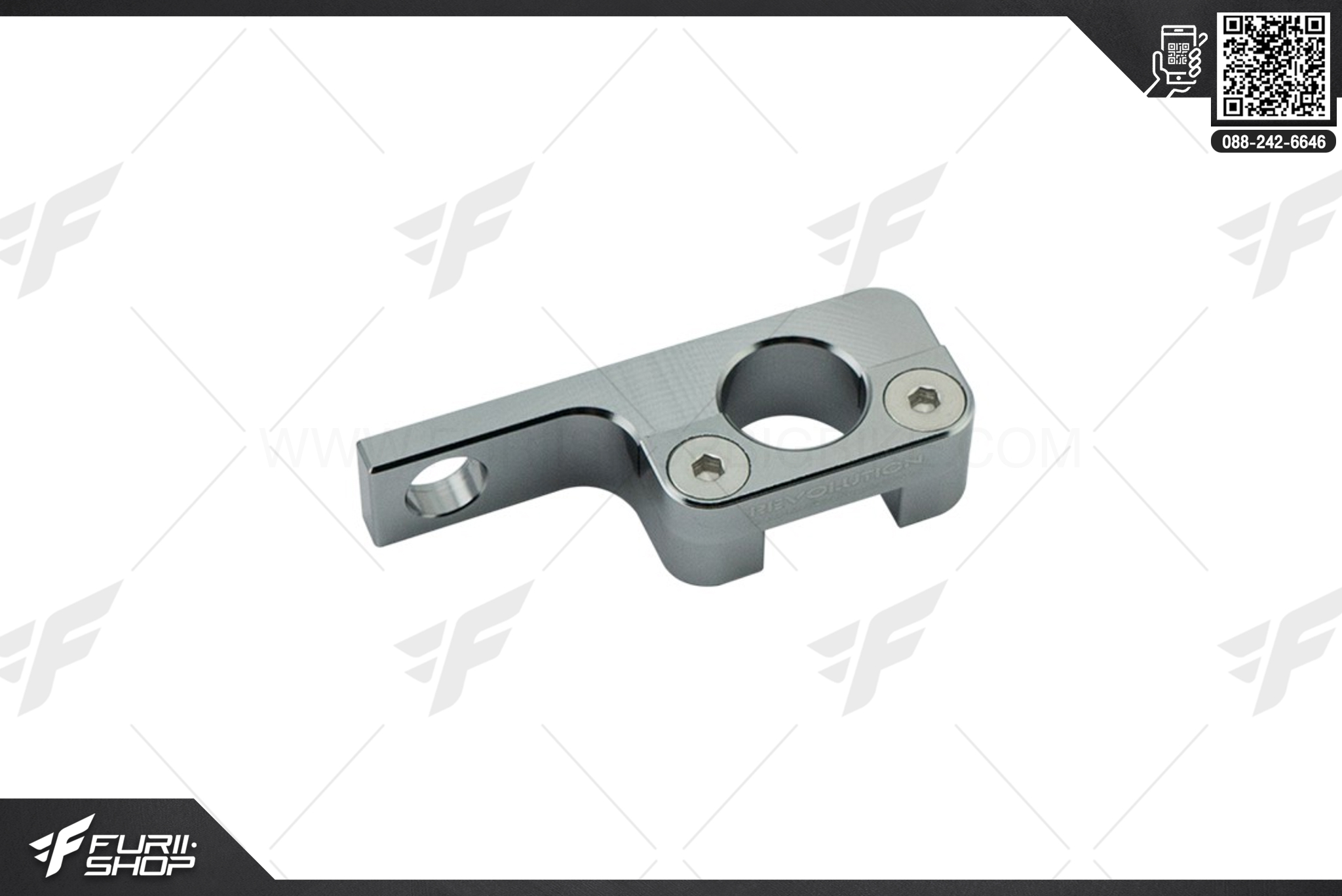 ตัวรัดสายดิสเบรคหน้า 1 สาย Revolution For Honda Forza350 2020