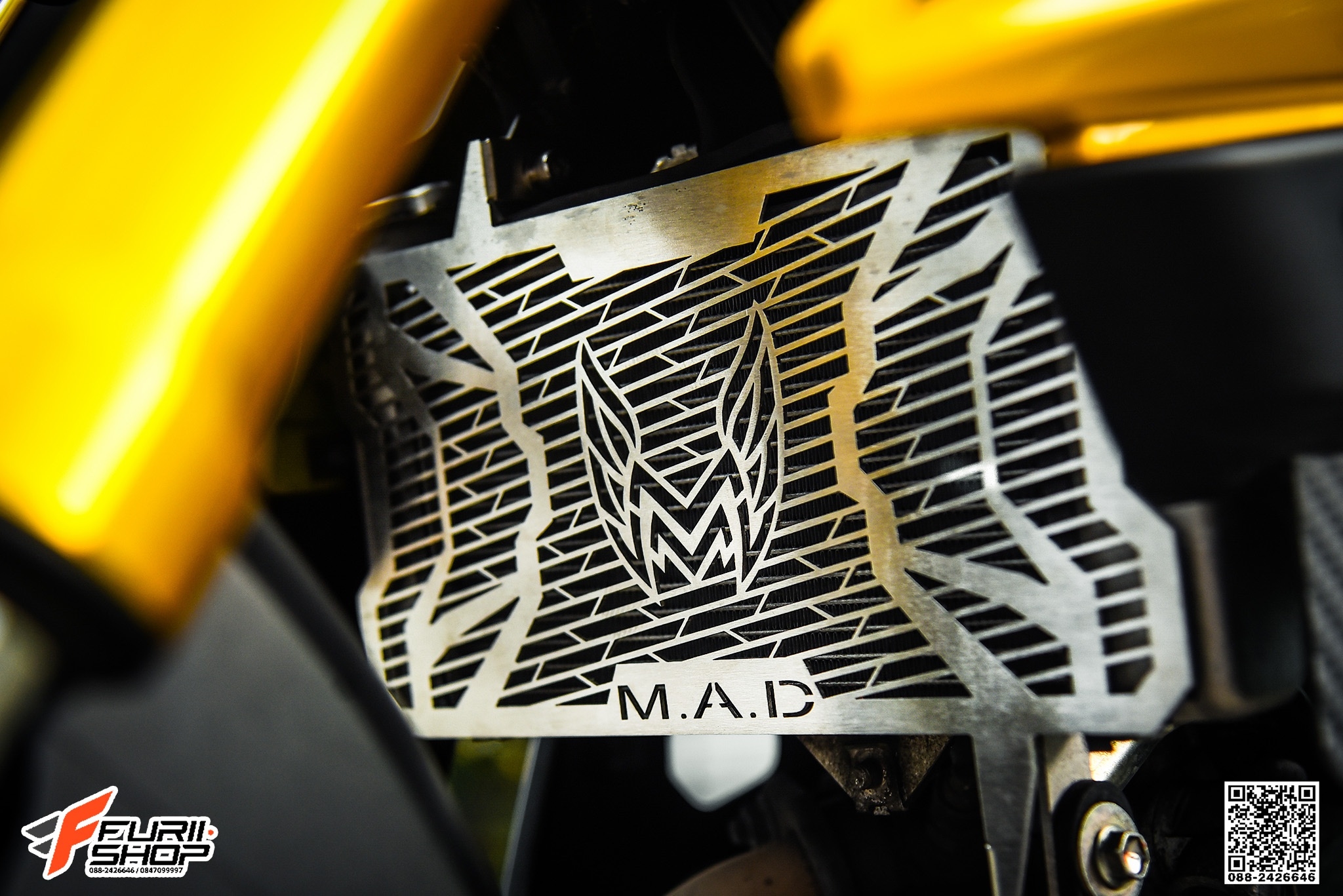 การ์ดหม้อน้ำ M.A.D FOR YAMAHA M-SLAZ