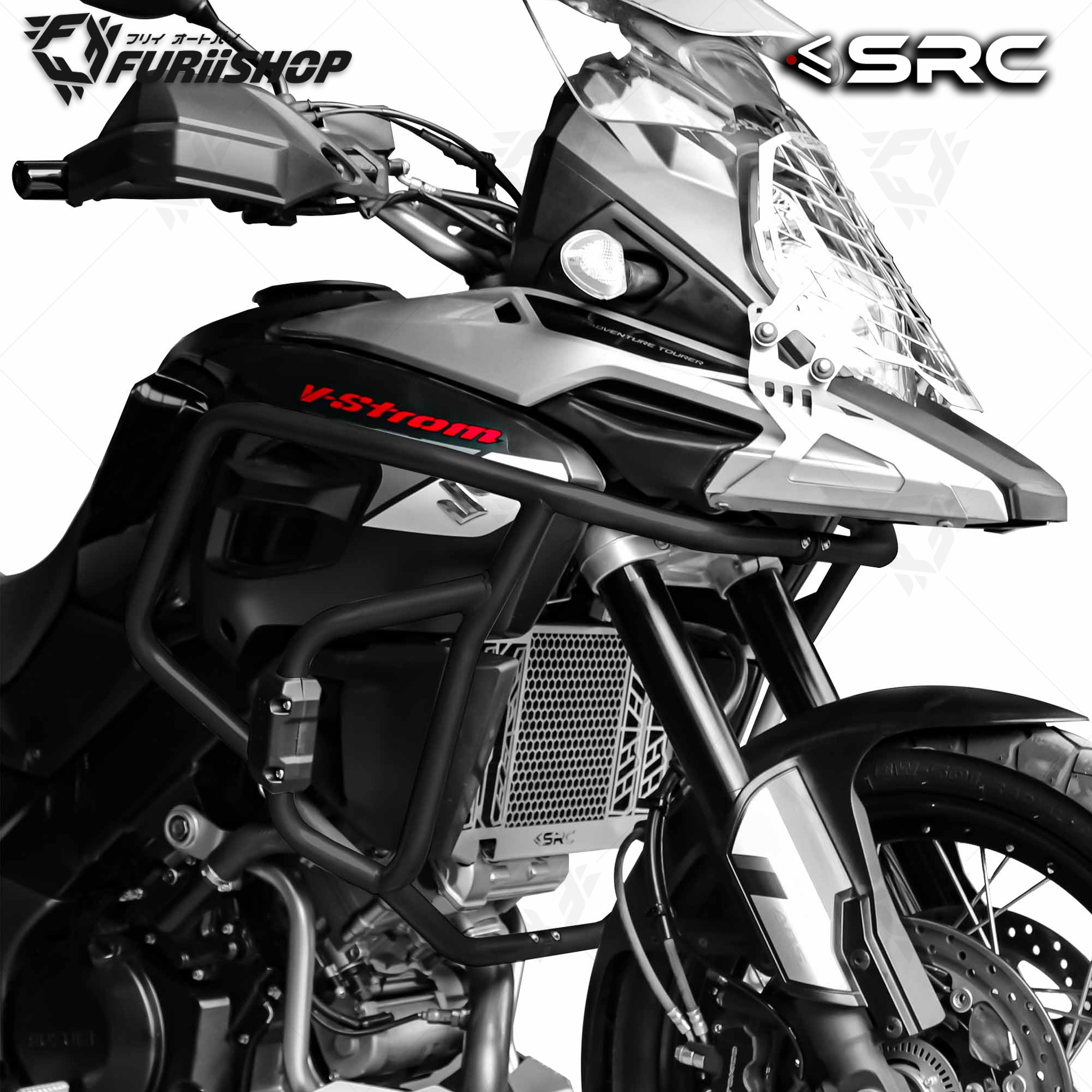 แคชบาร์ SRC CRASH BAR FOR SUZUKI V-STROM1000