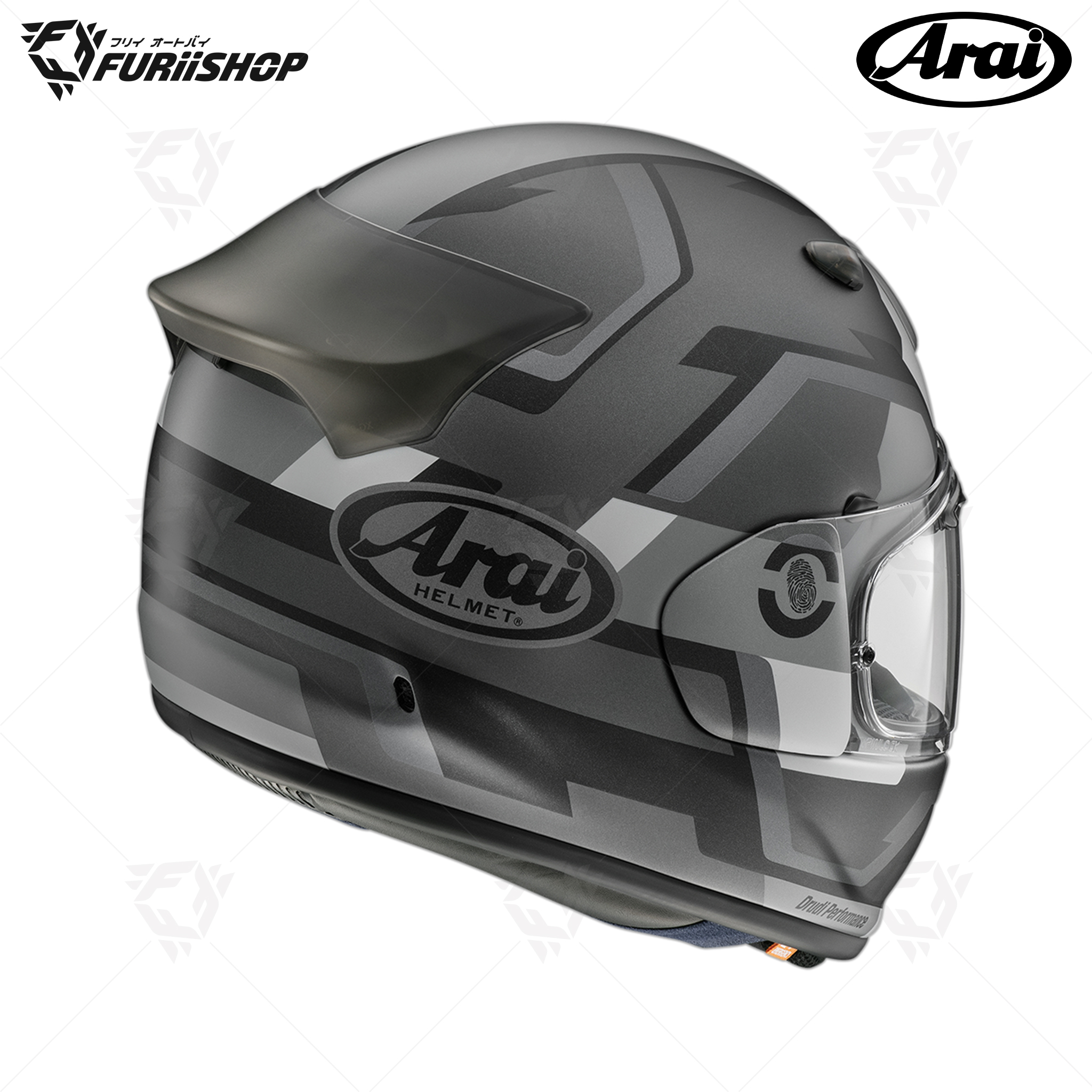 หมวกกันน็อคเต็มใบ Arai : QUANTIC Face Grey