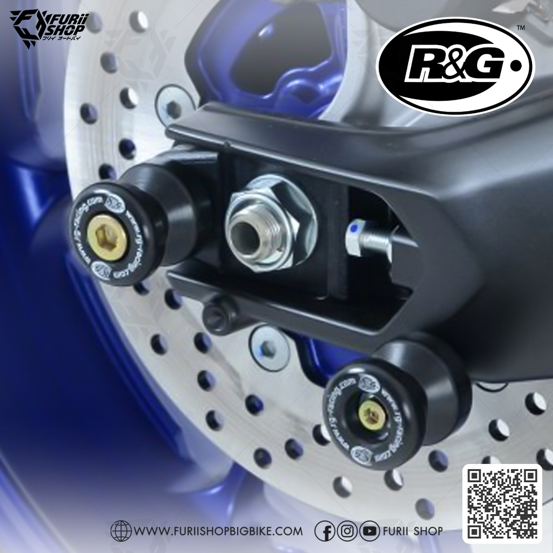 กันล้มหลัง R&G Cotton Reeks (Offset) : for Yamaha FZ09/MT09 2014-2016