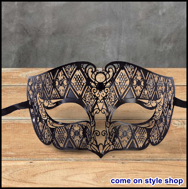 หน้ากากโลหะ หน้ากากแฟนซี metal fancy mask