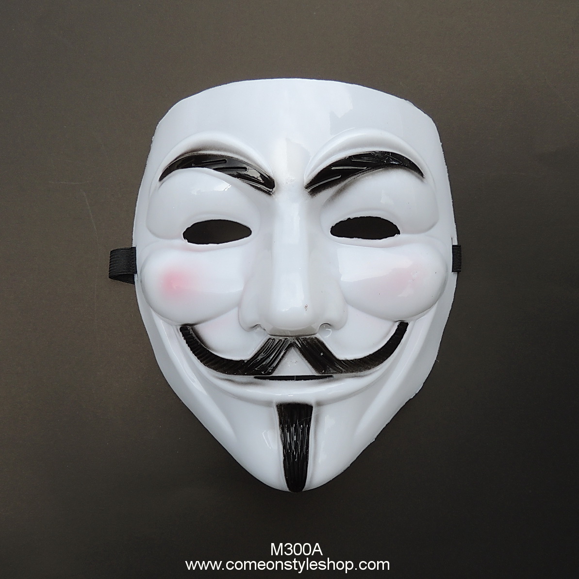 หน้ากาก หน้ากาก Guy Fawkes จากภาพยนต์เรื่อง V for Vendetta หน้ากากปาร์ตี้ ออกงาน การแสดง 