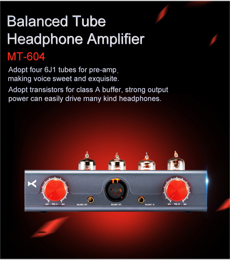 ขาย xDuoo MT-604 แอมป์หูฟังหลอดแก้ว Hybrid amplifier