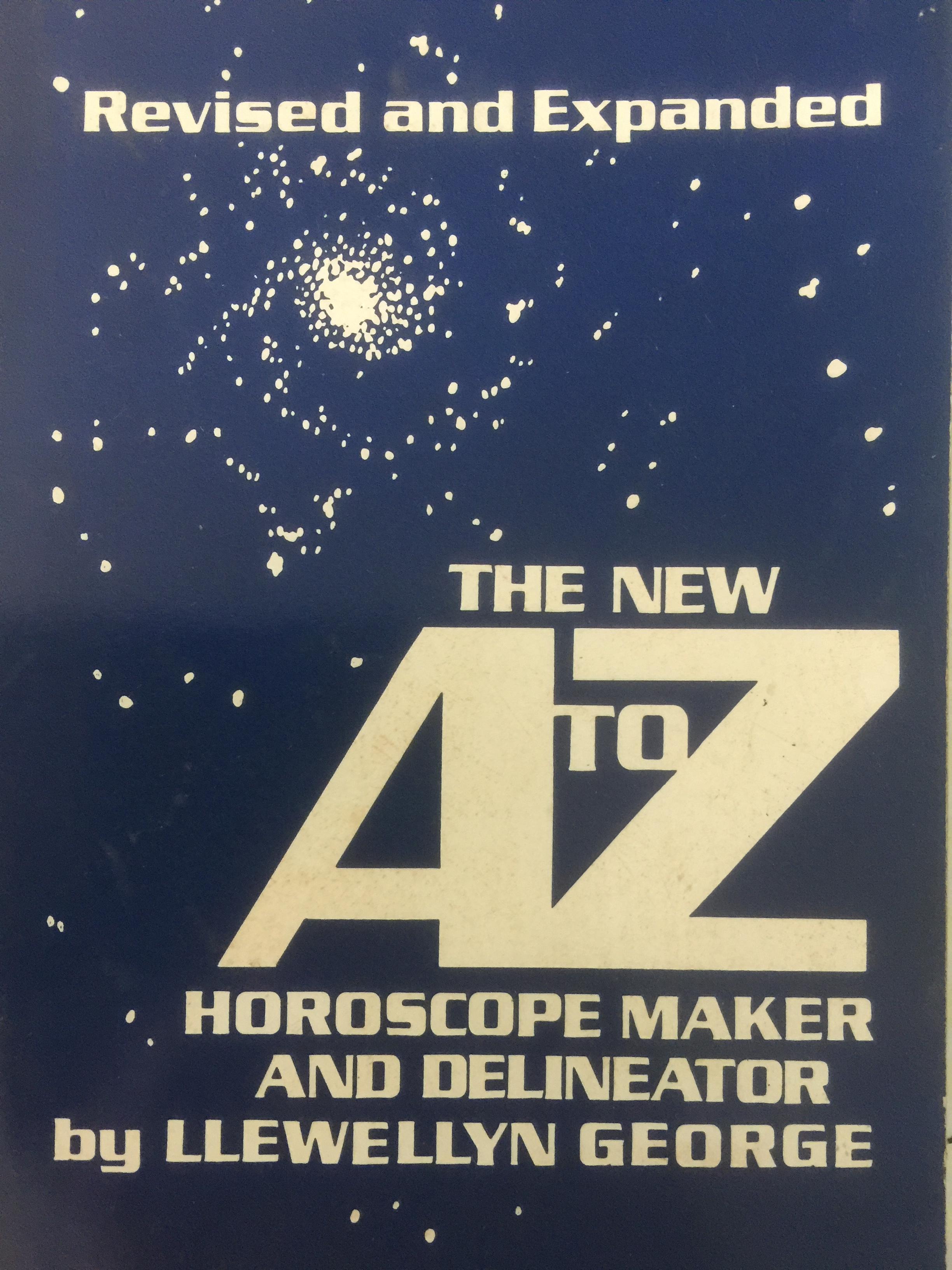 THE NEW. A TO. Z. horoscope maker and delineator. 0 กก.