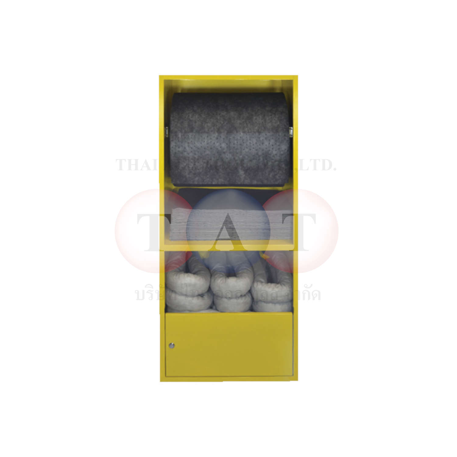 Solent Spill Control.Metal Spill Centre and Maintenance Kit with 260L of Absorbents