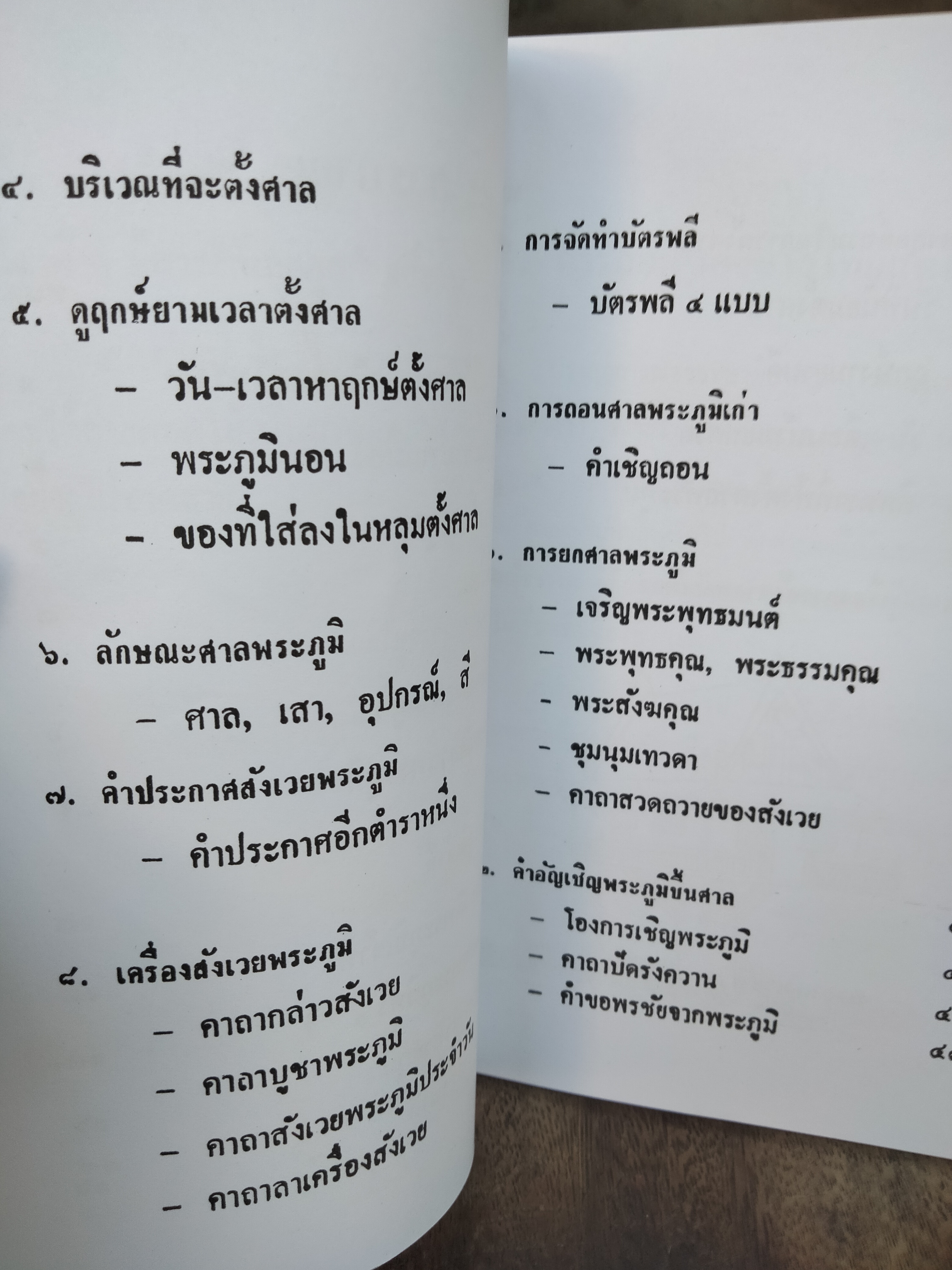 รวมพิธีตั้งศาลพระภูมิเจ้าที่ ฉบับยอดนิยมมาตรฐาน