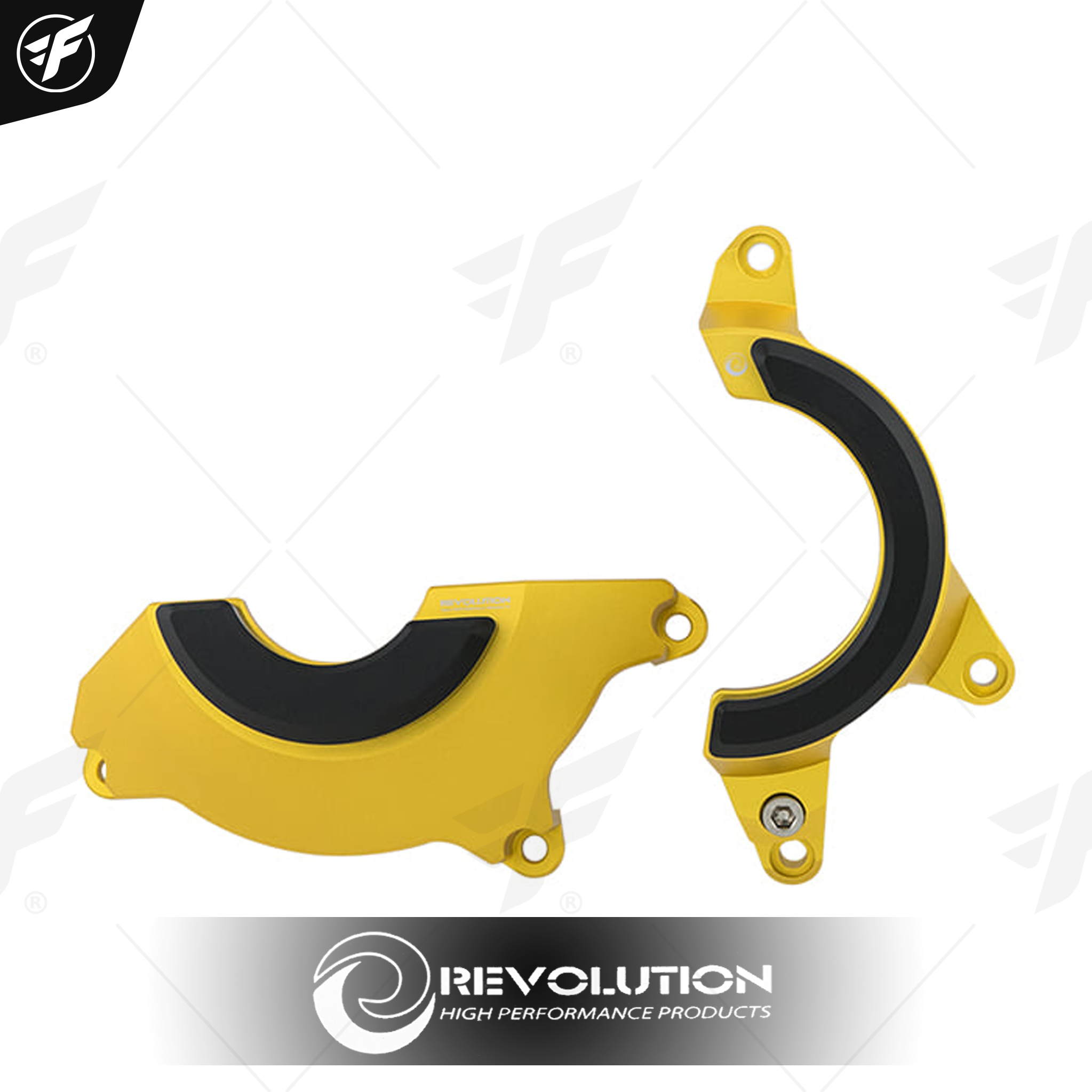 กันล้มแคร้ง (L+R) REVOLUTION CB/CBR-650 F/R NEW 2021 (น็อตสแตนเลส) (BB) ทอง