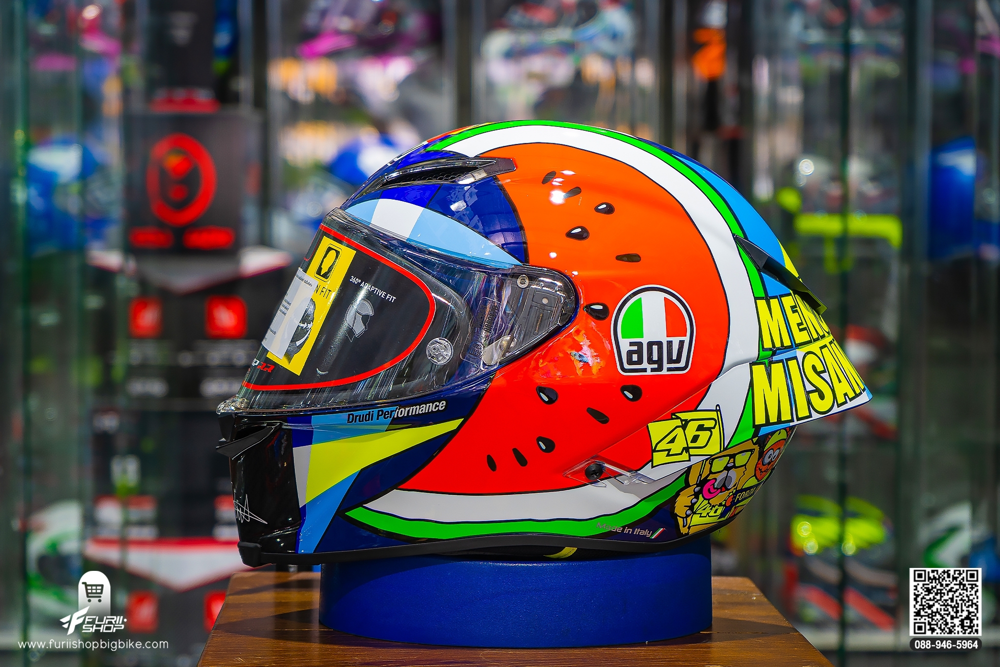 หมวกกันน็อค AGV PISTA GP RR MISANO 2019