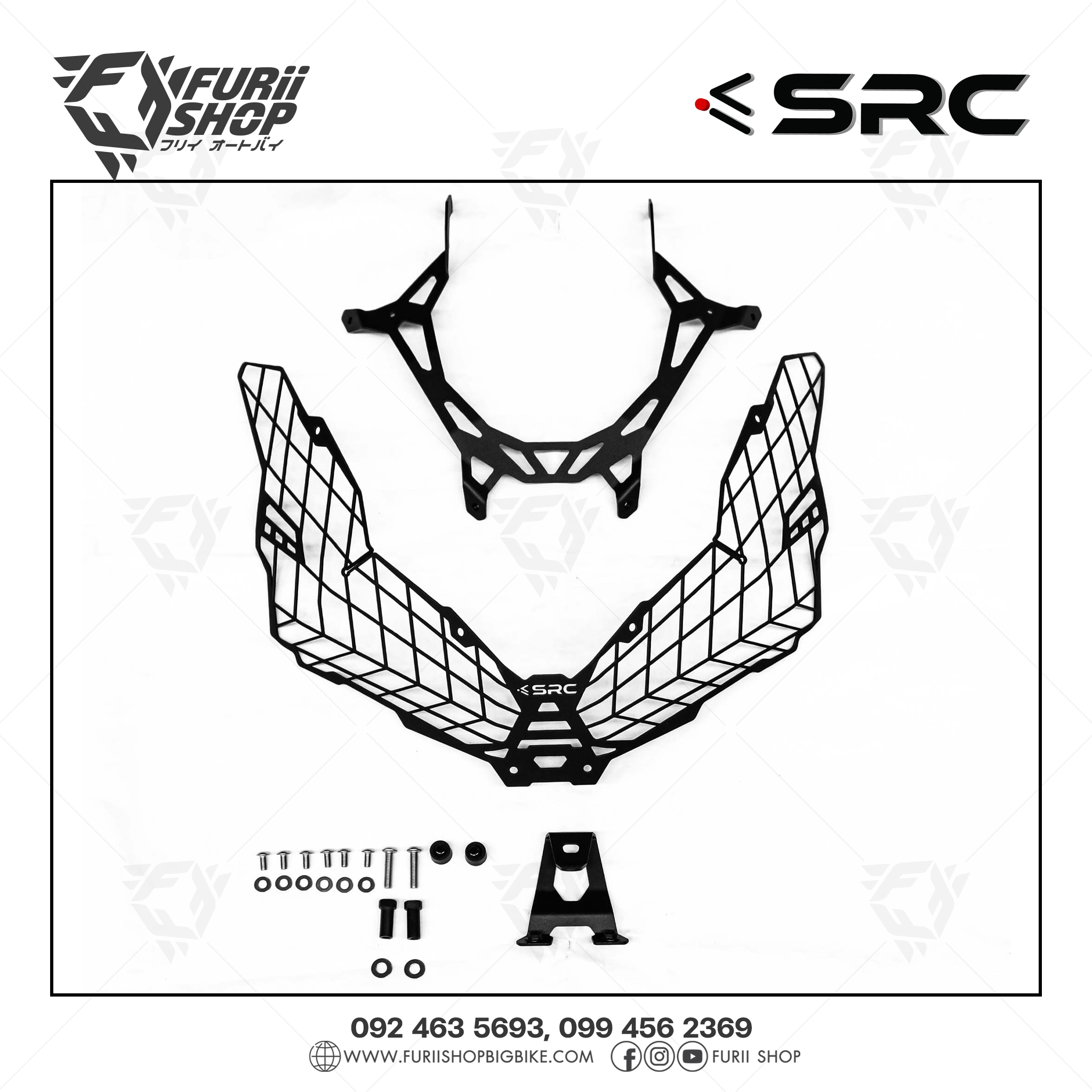 ครอบไฟหน้า SRC สำหรับ Honda ADV 350