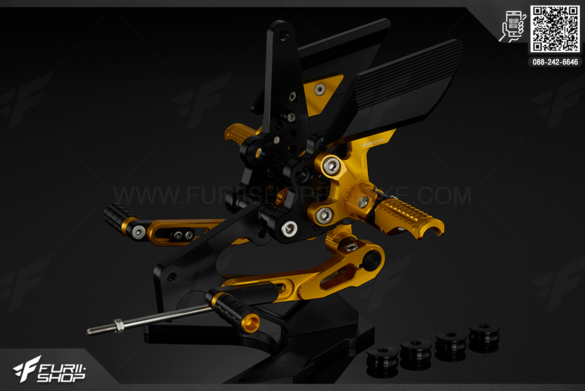 เกียร์โยง Rear Set Bikers Yamaha M-Slaz