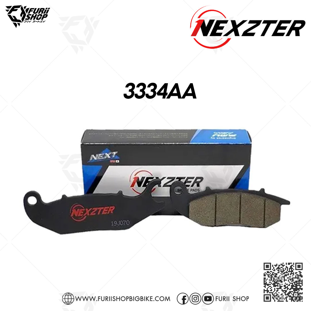 ผ้าเบรก Nexzter NEXT Part NO. 3334AA (F) : for Honda CRF250 / ADV150 / Click150i / PCX160ABS