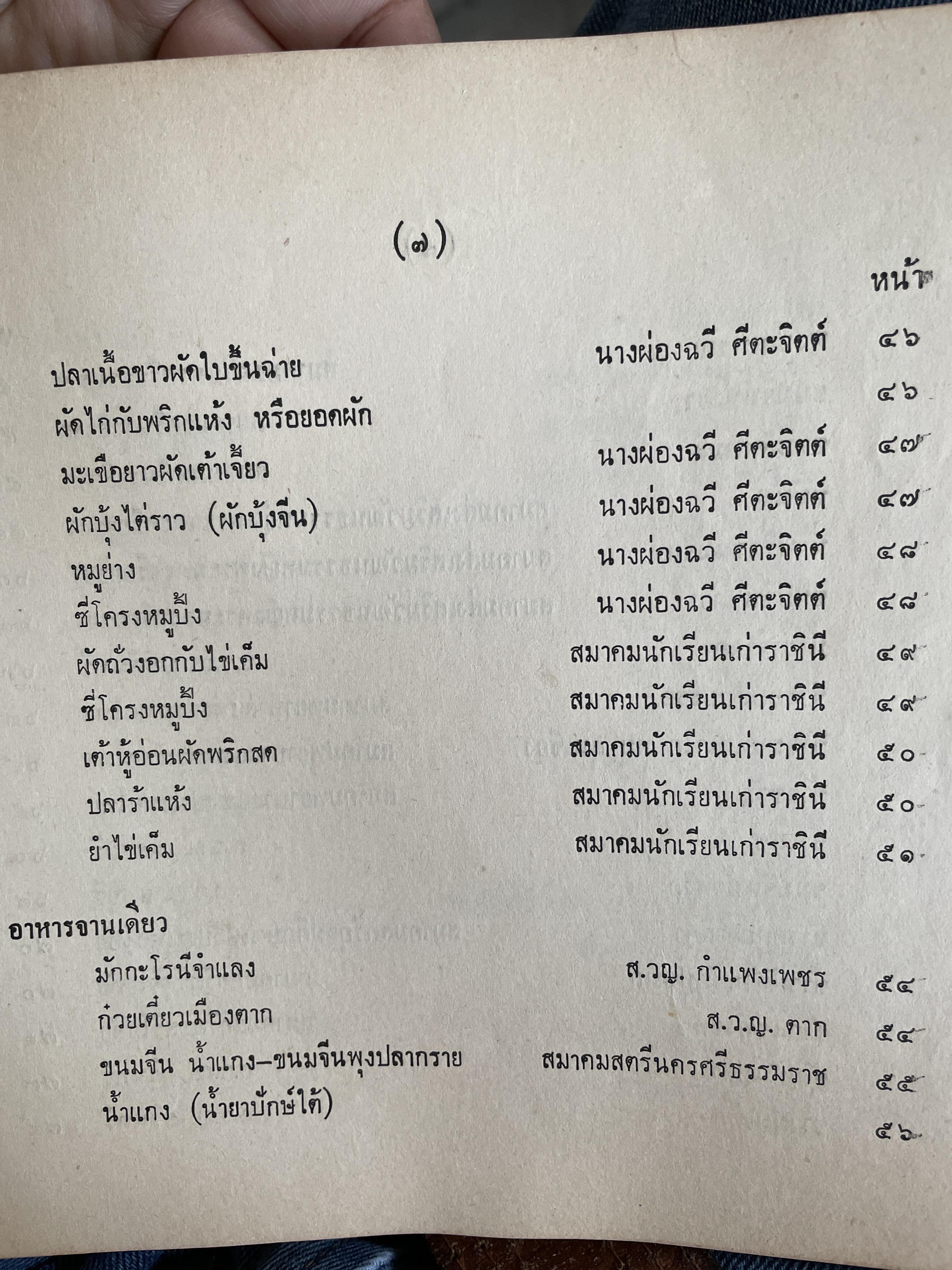 ตำรากับข้าวและอาหารว่างไทย ของสภาสตรีแห่งชาติ ในพระบรมราชินูปถัมภ์ 1 กก.