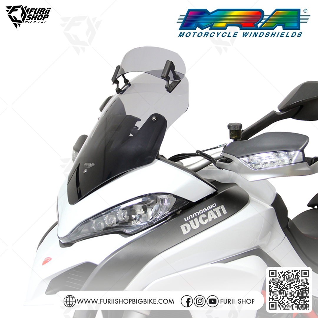 ชิลด์ MRA Windshield Touring 2 Steps : for Ducati Multistrada Enduro 1200 2016-2017