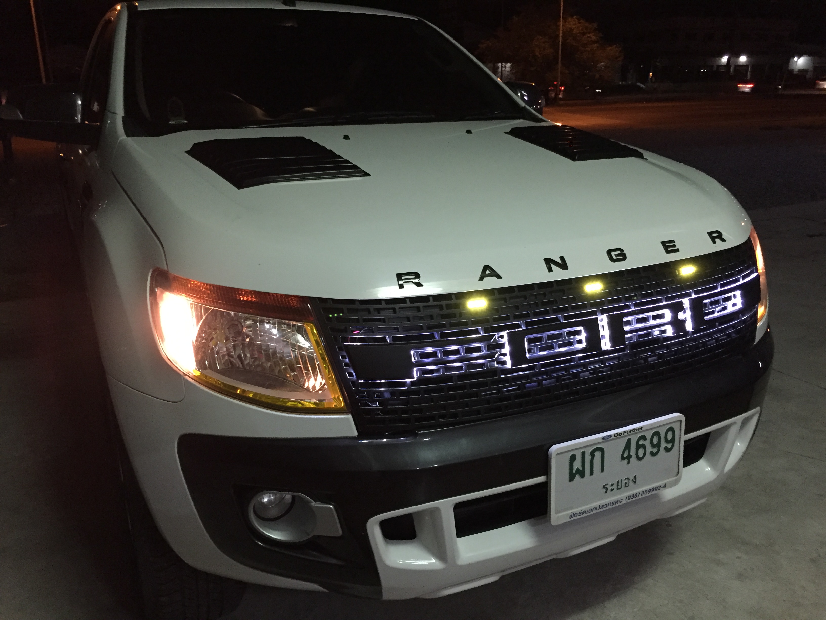 ตัวหนังสือ Ranger สีดำเงา Grossy Black