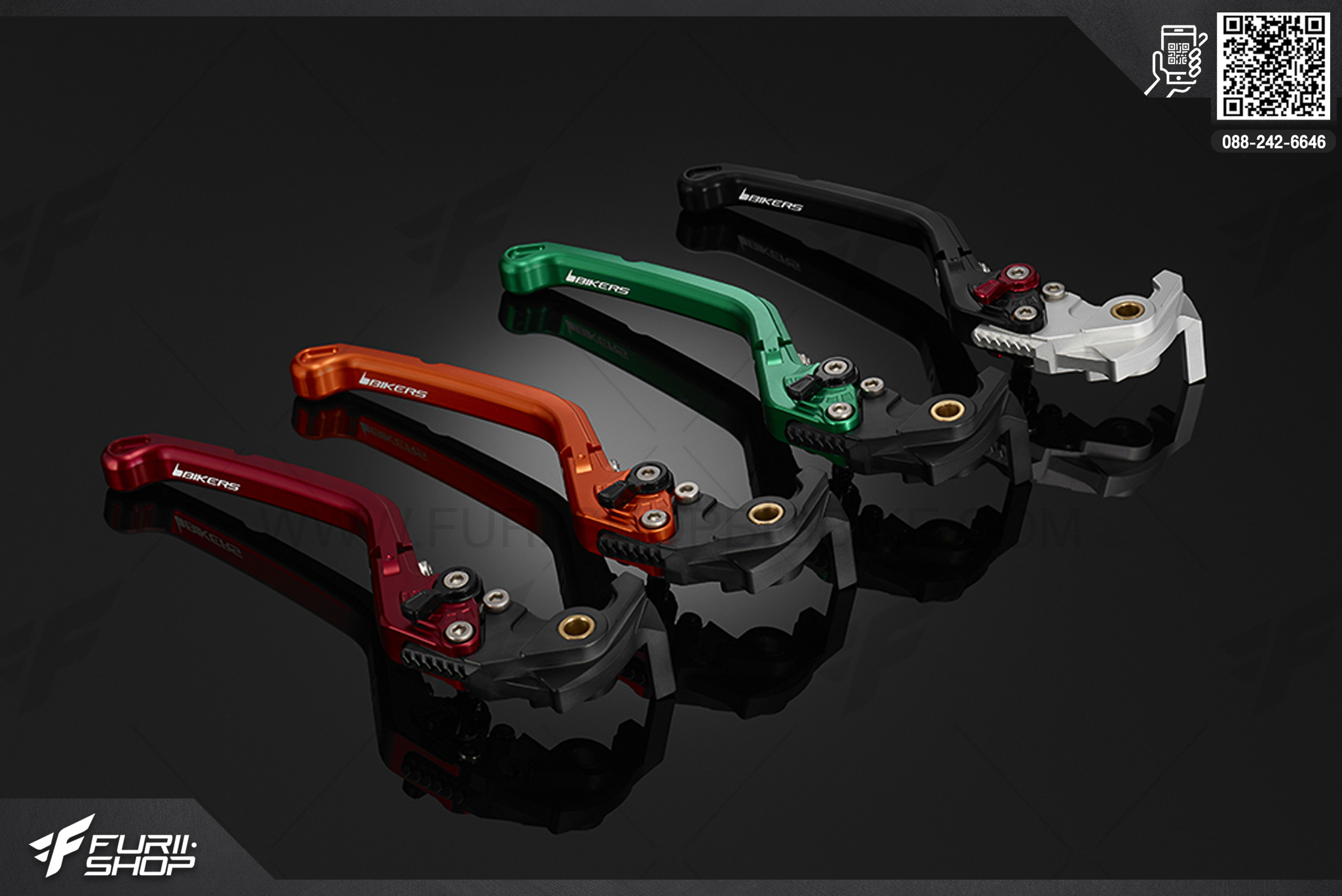 ก้านเบรค (Premium Folding Adjustable Front Brake Lever) Kawasaki Z1000 ABS (2014-2016)