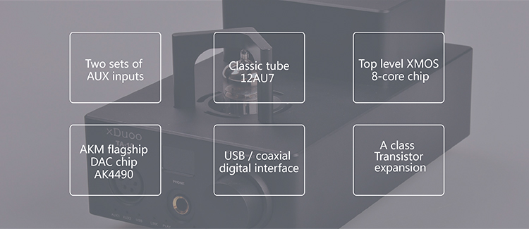 ขาย xDuoo TA-10 แอมป์หูฟังกำลังขับสูงชิพ XMOS AK4490 รองรับ USB DSD DAC Balanced