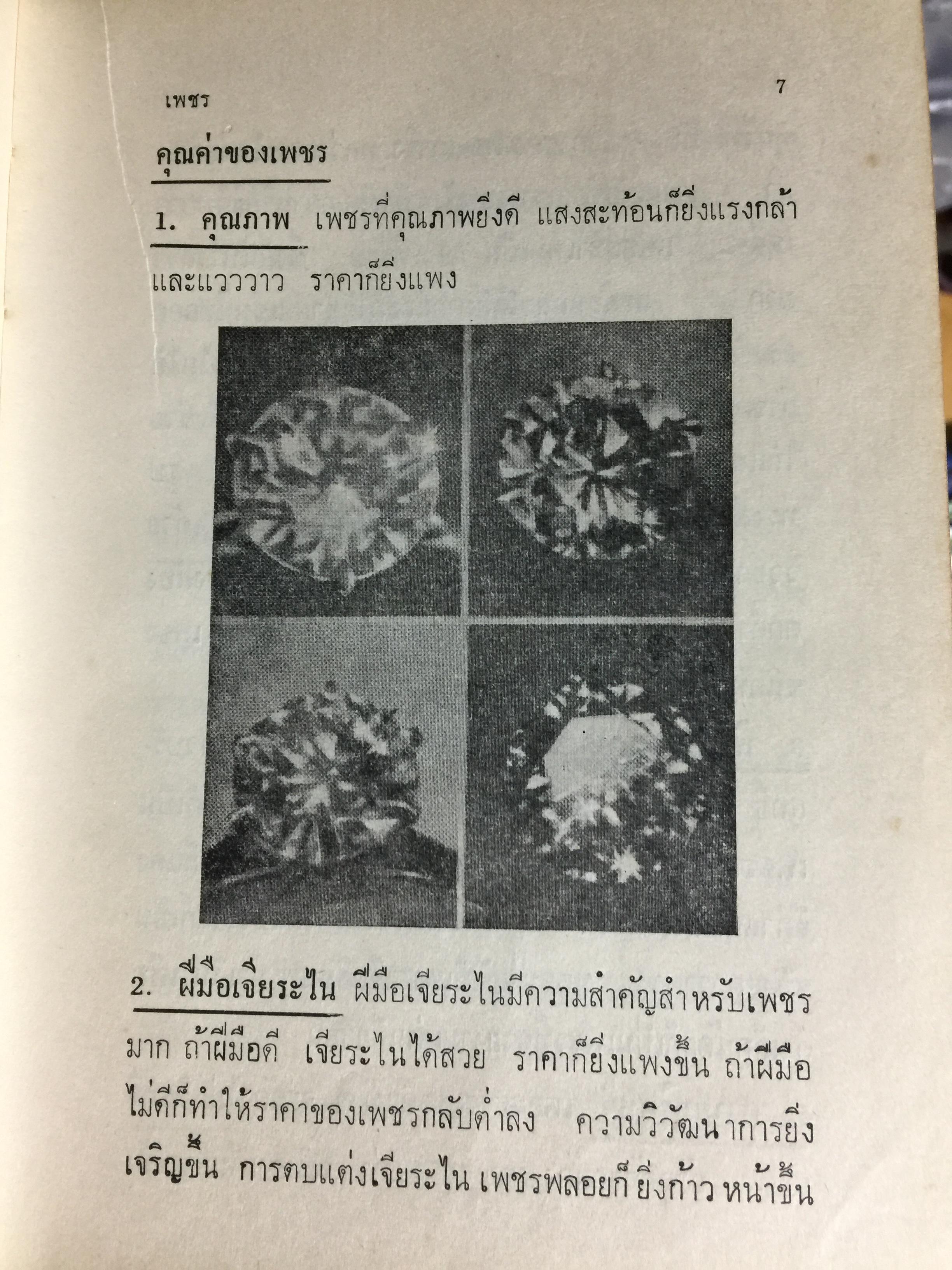 พิจารณา-พิสูจน์ เพชรพลอยไข่มุก แท้-เทียม. รวมทั้งวิธีพิสูจน์ทองคำ ทองขาว. ผ้าไหม แท้-เทียม. และวิธีทำเทียมทั้งหมด แปลและเรียบเรียงโดย ป.เหมะญาติ 0 กก.