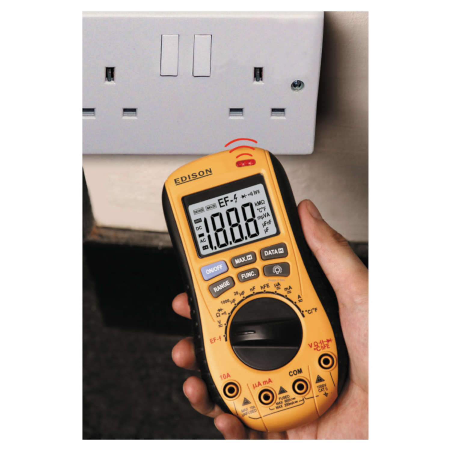 Edison.DAM075 Auto Range Digital Multimeter