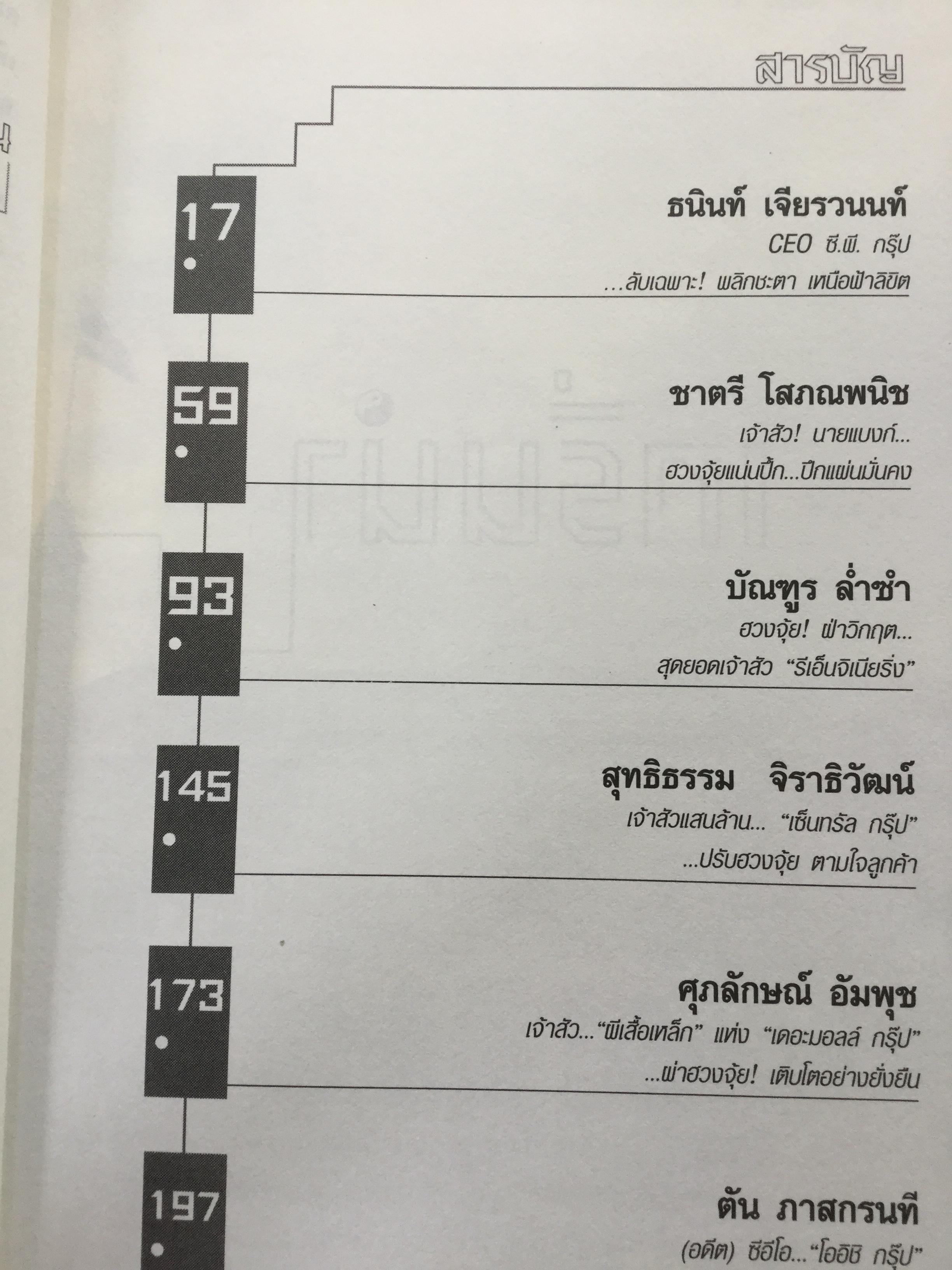 ฮวงจุ้ย เจ้าสัวจอมทัพธุรกิจแสนล้าน สุดยอดหลักฮวงจุ้ยแห่งอาณาจักรธุรกิจที่ร่ำรวยที่สุดในประเทศไทย โดย ไตรตรังค์ 0 กก.