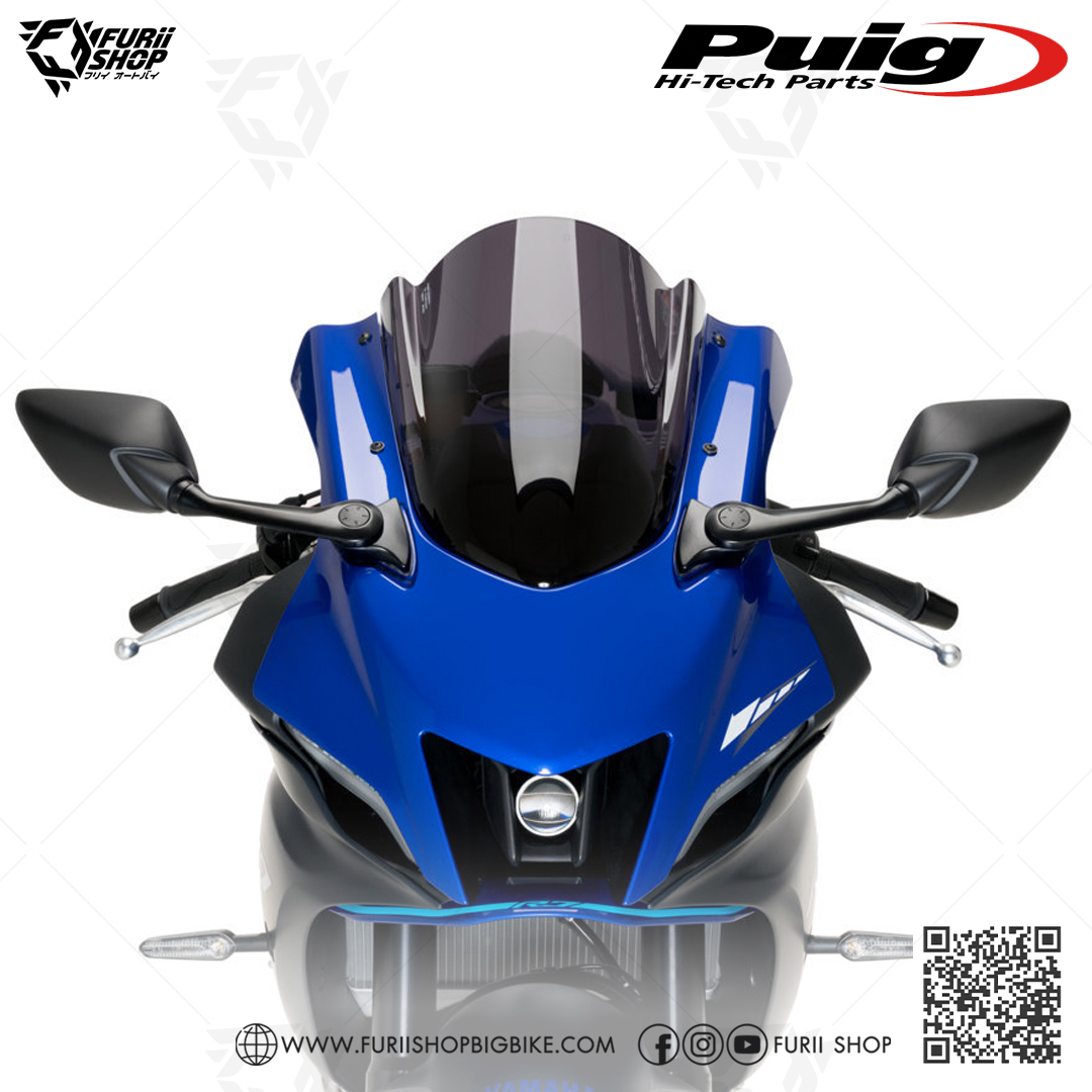 ชิลด์หน้า Puig Windshield : for Yamaha YZF-R7 2021-2022