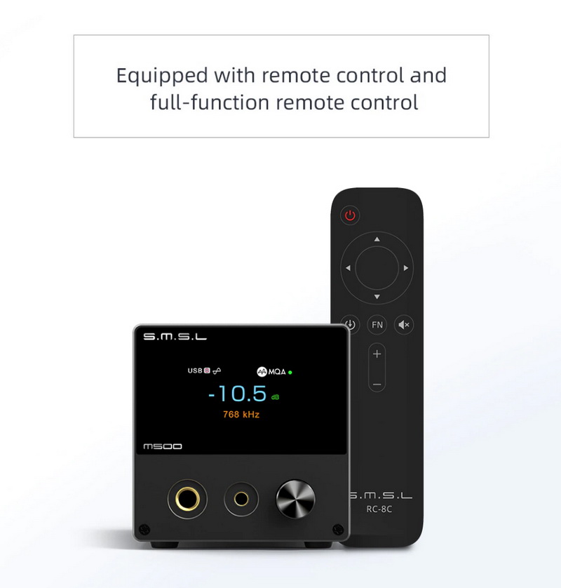 ขาย SMSL M500 MKIII Bluetooth DAC/AMP ตั้งโต๊ะ รองรับ MQA ประกันศูนย์ไทย
