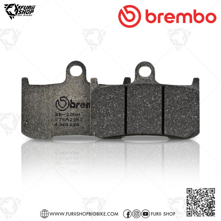 ผ้าเบรก Brembo (07KA23RC) : for KAWASAKI : Z800 13-22 / Z900 17-21 / Z1000 10-16