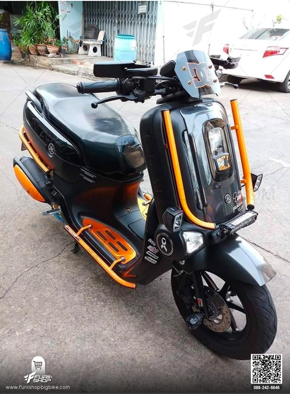 แคชบาร์ งานไทย For Yamaha Q-Bix