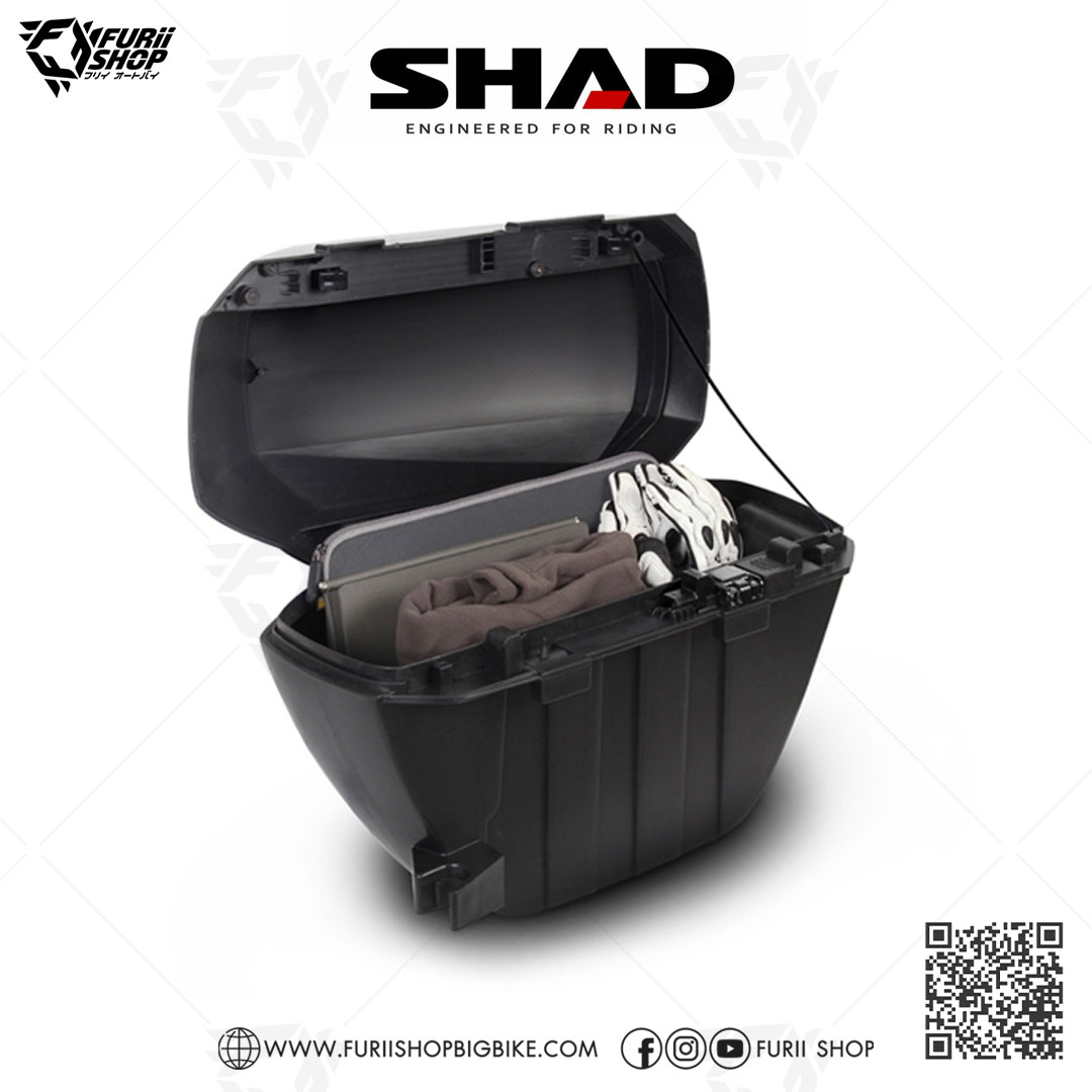 กระเป๋าข้าง(คู่) SHAD SH23 Aluminium ขนาด 23 ลิตร
