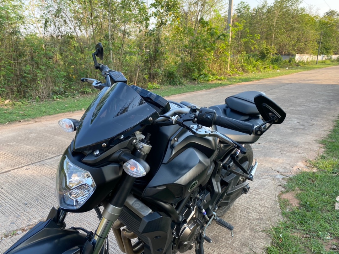 ชิวหน้า,บังไมล์,ชิวหน้าแต่งสำหรับ YAMAHA MT07 ปี 2014-2017 V1