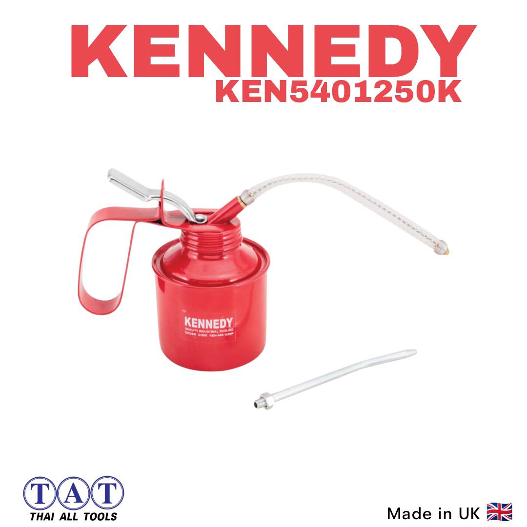 Kennedy.250cc METAL OIL CAN - FORCE FEED PUMP