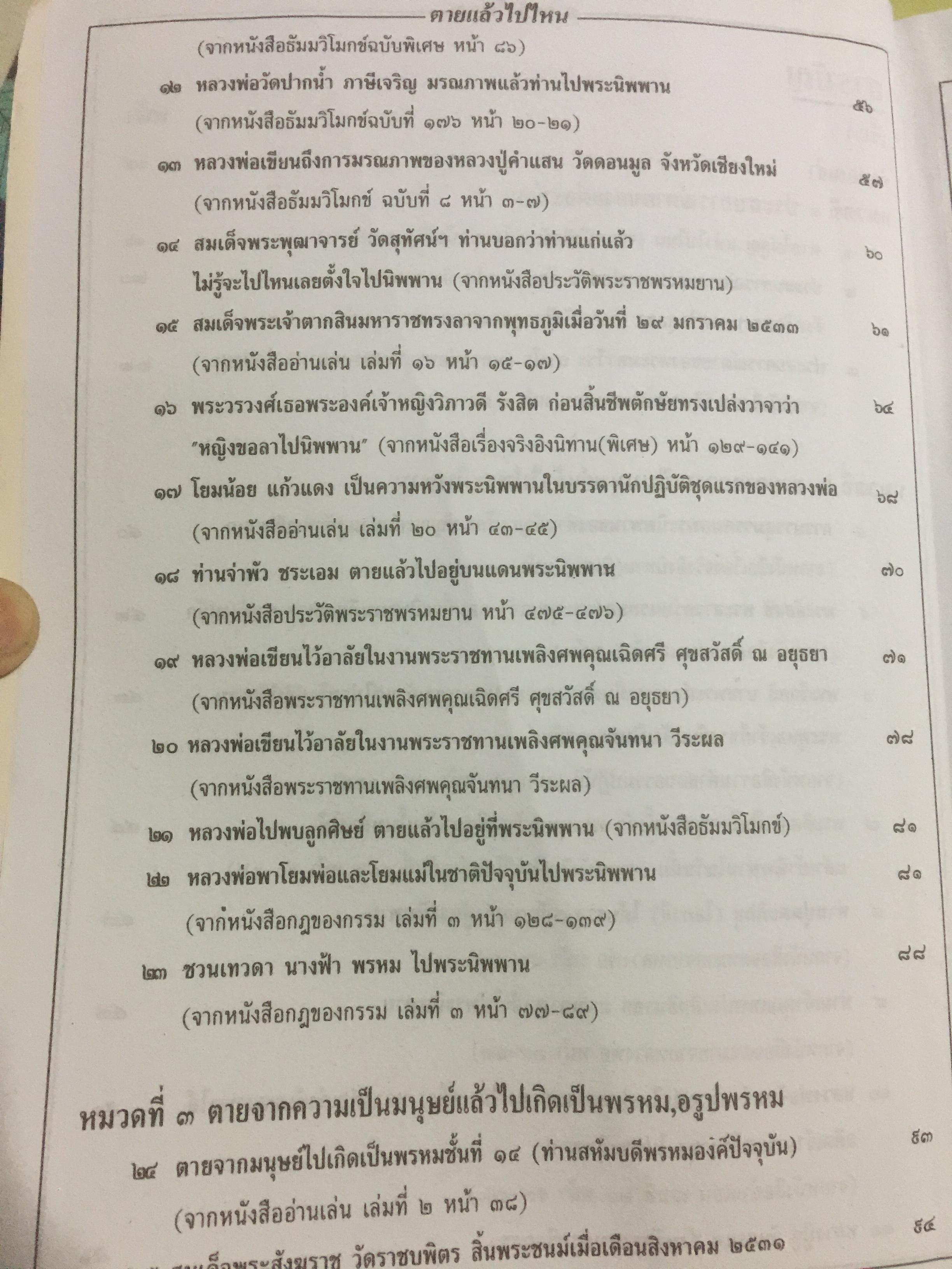 ตายไม่สูญ....แล้วไปไหน. โดย หลวงพ่อพระราชพรหมยาน(หลวงพ่อฤาษีลิงดำ) วัดท่าซุง จังหวัดอุทัยธานี 2,500 กรัม