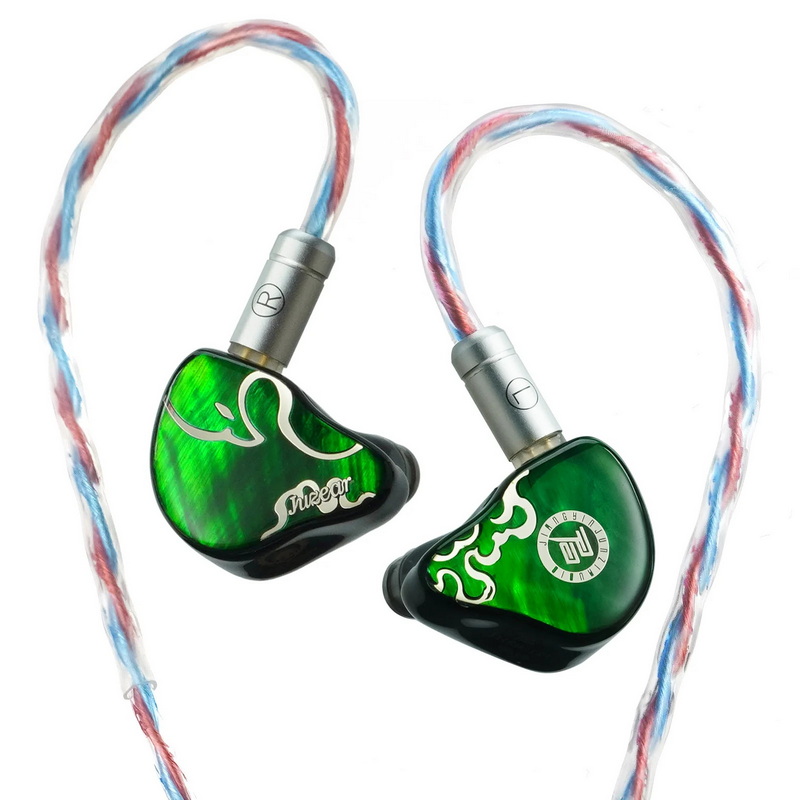 Juzear Defiant หูฟัง IEMs Hybrid 4 ไดรเวอร์ 1DD +3BA สายหูฟัง 6N SPOCC + SCCW ประกันศูนย์ไทย