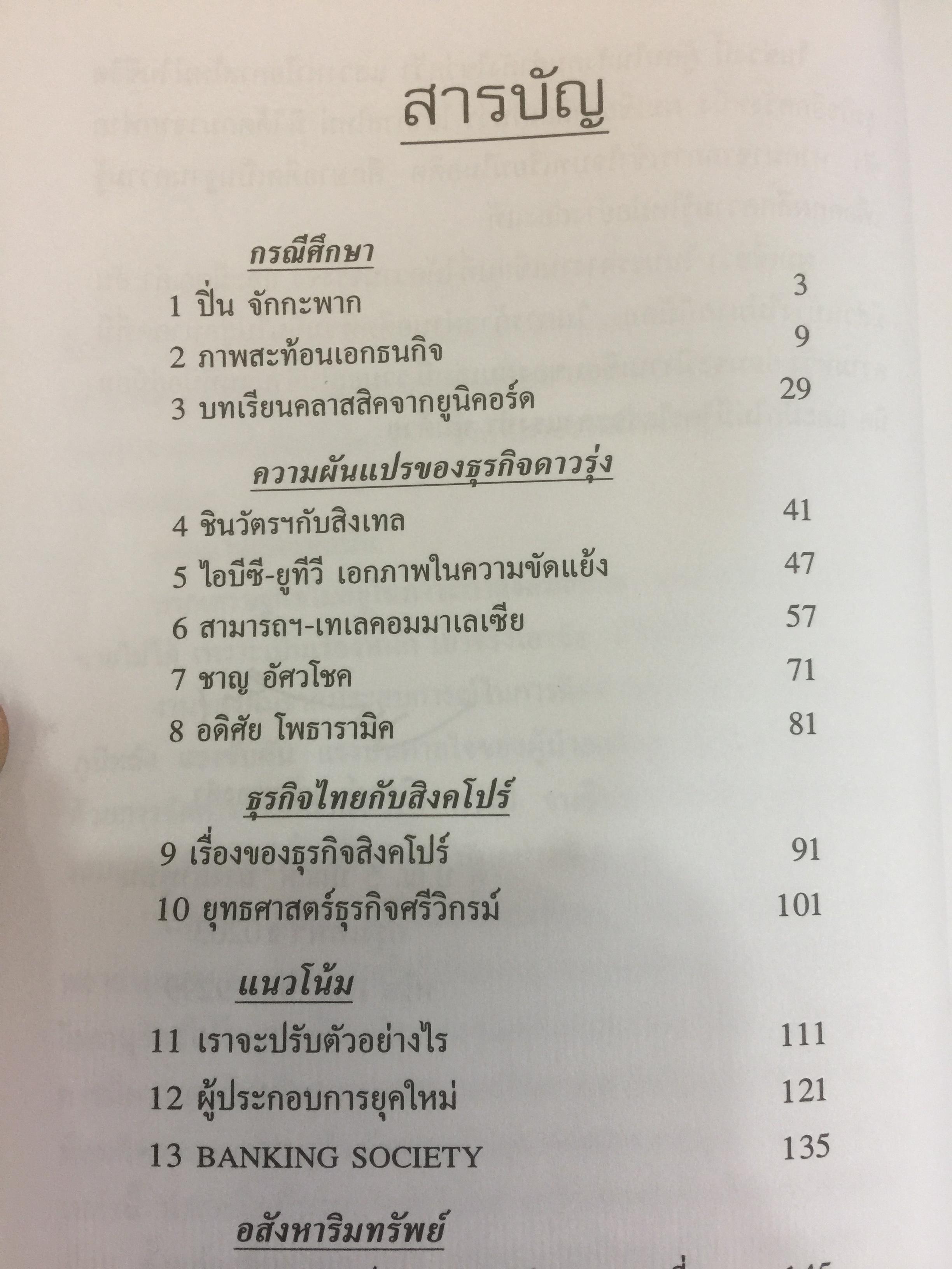 โรคโลกานุวัตร. กรณีศึกษาอาการป่วยของธุรกิจไทย ผู้เขียน วิรัตน์ แสงทองคำ 800 กรัม