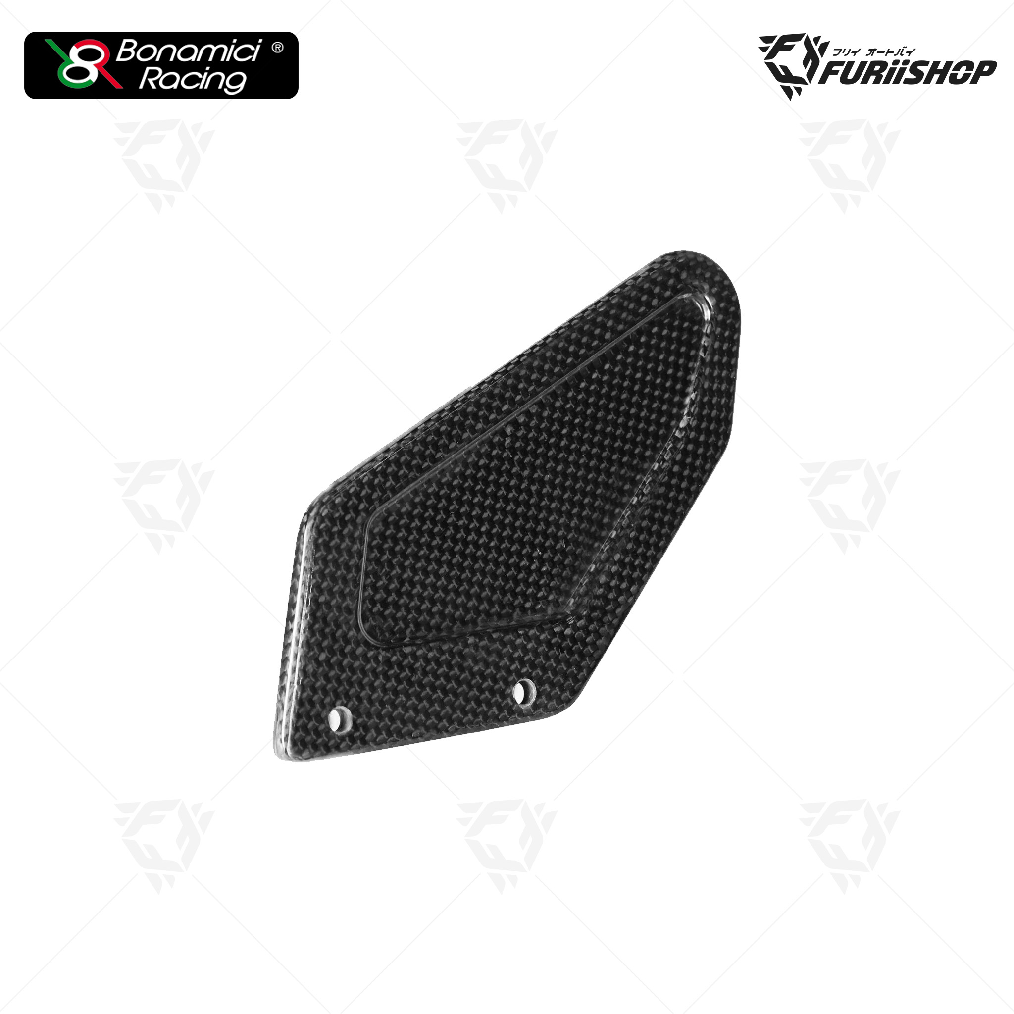 การ์ด เกียร์โยง Pair of carbon heel plates Bonamici For Honda CBR1000RR-R 2020+ Racing