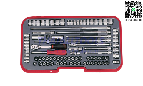ชุดบ๊อกซ์ MM/AF/WW 90PC 3/8" SQ DRSOCKET SET KENNEDY